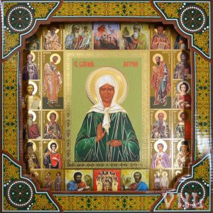 ИКОНА 27/27см СВЕТА МАТРОНА